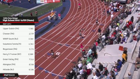 High School Girls' 4x100m Relay, Prelims 2