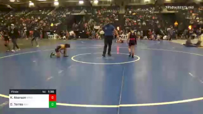 84 Lbs Final - Kieran Akerson, Wrestling Factory Vs Danica Torres ...