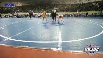 132 lbs Consi Of 16 #2 - Gabriel Herrod, Lions Wrestling Academy vs Elijah Rice Jr, Cowboy Wrestling Club