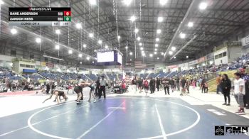 120 lbs Consi Of 4 - Dane Anderson, Regis Jesuit Wrestling vs Zandon Ness, Ridge WC