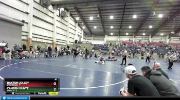 92 lbs Round 1 (4 Team) - Kyler Jenkins, South Central Utah vs Cooper Mathews, Black Fox Wrestling
