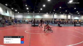 145 kg Quarterfinal - Jeremy Rehberg, Curby 3 Style Wrestling Club vs Samuel Harris, Compound Wrestling