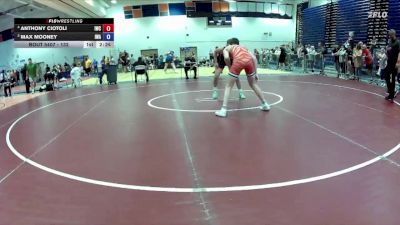 132 lbs 3rd Place Match - Max Mooney, Impact Wrestling Academy vs Anthony Ciotoli, Integrity Wrestling Club