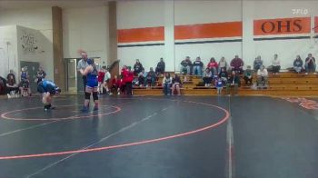 Girls 155 lbs Quarterfinal - Willow Lamberson, St. Marys vs Rowan Patterson, Holton HS