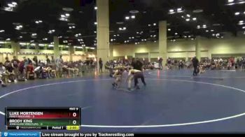 106 lbs Placement (16 Team) - Luke Mortensen, Minot Magicians vs Brody King, John Glenn Wrestling