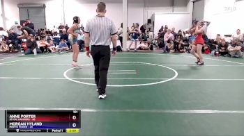 101 lbs Round 4 (6 Team) - Anne Porter, So Cal Hammers vs Morgan Hyland, Misfits Power