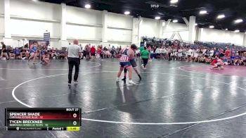 285 lbs Round 7 (8 Team) - Spencer Shade, Carolina Exteme Blue vs Tycen Breckner, Nebraska Heroes (B Team)