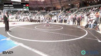 43 lbs Consi Of 8 #1 - Mercy Mikel, Pitbull Wrestling Academy vs Harley Lewis, Sperry Wrestling Club