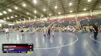 138 lbs Quarters & Wb (16 Team) - Gage Clothier, Montana 1 vs Eric Larwin, Oregon 1