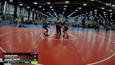 80 lbs Rd# 10- 4:00pm Saturday Final Pool - Caleb Heyder, SELECT, Utah vs Joaquin Tenorio, Bitetto Trained