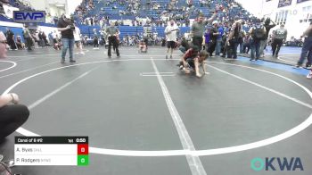 64 lbs Consi Of 8 #2 - Alexander Byas, Carl Albert vs Penelope Rodgers, Newcastle Youth Wrestling