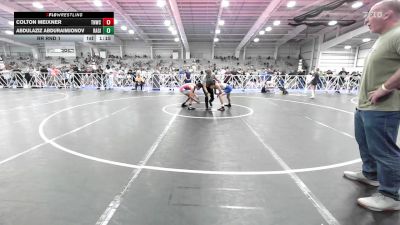 112 lbs Rr Rnd 1 - Colton Meixner, TNWC Blue vs Abdulaziz Abduraimjonov, Ragin Raisins Catawba MS