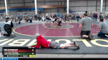 40-42 lbs Round 3 - Geo Dominguez, Idaho Gold Wrestling vs Weston Craver, Legacy Wrestling Academy