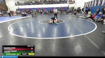 138 lbs Cons. Round 2 - Cayden Knight, Timberlake vs Hunter Pope, Bonners Ferry