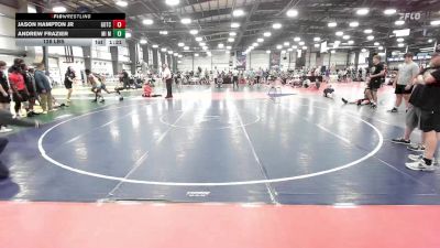 126 lbs Round Of 64 - Jason Hampton Jr, Team Gotcha vs Andrew Frazier, MI MAFIA (COBRA MAFIA)
