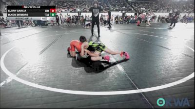 61 lbs Round Of 16 - Elijah Garcia, Standfast vs Jaxon Ditmore, Team Tulsa Wrestling Club