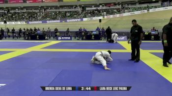 Lara Beck Lenz Palma vs Brenda Silva De Lima 2026 IBJJF Sul-Americano Criancas