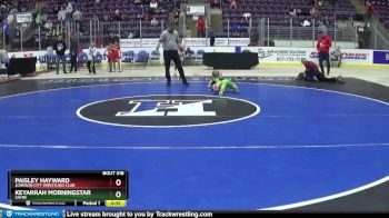 50 lbs Round 2 - Paisley Hayward, Johnson City Wrestling Club vs Keyarrah Morningstar, Sayre