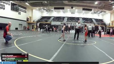 77 lbs Cons. Semi - Erick Delgado, Red Cobra Wrestling Academy vs Brody Baldridge, Garrett Wrestling Club