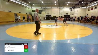 285B lbs Rr Rnd 1 - Luke Luffman, Illinois vs Owen Trephan, NC State-unattached