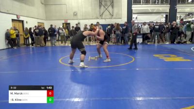 215 lbs R-32 - Mason Marck, Bergen Catholic-NJ vs Brody Kline, Berks Catholic