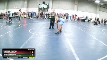 130 lbs Champ. Round 1 - Carson Cobb, All American Training Center vs Jasper Croom, Grappling House WC