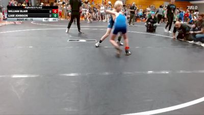 75 lbs Cons. Round 1 - Liam Johnson, Legacy Elite Wrestling Club vs William Blair, Cobra Wrestling Club