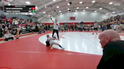 54-55 lbs Round 2 - Riddic Burgess, Greeley Metro WC vs Ellis Koenigseker, Colorado Top Team