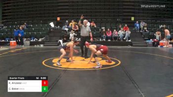 Quarterfinal - Kavika Aholelei, Hastings (Neb.) vs Casey Baker, Grand View (Iowa)