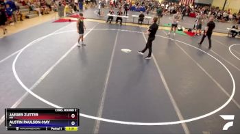 98 lbs Cons. Round 2 - Jaeger Zutter, MN vs Austin Paulson-May, IL