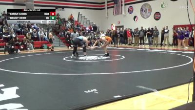 175 lbs Semifinal - Ethan Gibbs, Waukon vs Kenny Kerr, North Fayette Valley