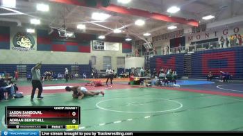 220 lbs Champ. Round 1 - Adrian Berryhill, Cienega vs Jason Sandoval, Mountain Empire