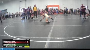 70 lbs Round 2 - Charles Dosier, Team Bear Wrestling Club vs Brayden Mulkey, Team Bear Wrestling Club