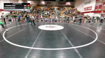 130 lbs Cons. Round 3 - Olyvia Roscoe, Kelly Walsh vs Corrine Gaby, Wheatland