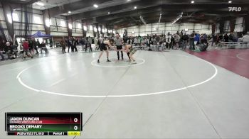 160 lbs Champ. Round 1 - Brooks Demary, Team Prestige vs Jaxon Duncan, Cougars Wrestling Club