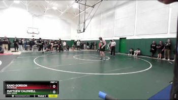 190 lbs Cons. Round 3 - Matthew Caldwell, Mira Costa vs Kano Gordon, Calabasas