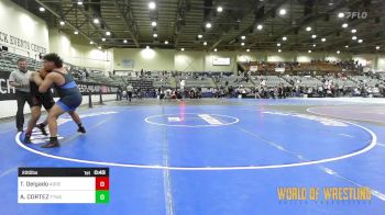 220 lbs Consi Of 8 #1 - Tj Delgado, Adrenaline Martial Arts vs ANGELO CORTEZ, Tulare Titans Wrestling Club