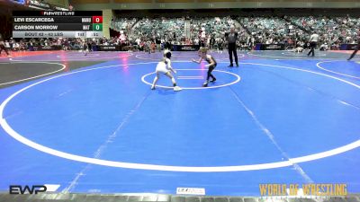 43 lbs Consi Of 16 #2 - Levi Escarcega, MANU WC vs Carson Morrow, Mat Demon Wrestling Club