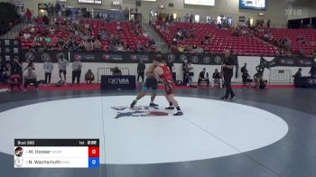72 kg 3rd Place - Michael Hooker, Army (WCAP) vs Noah Wachsmuth, New York Athletic Club