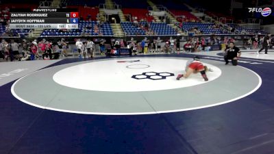 120 lbs Cons. Rd Of 64 - Zaliyah Rodriguez, TX vs Jaiydyn Hoffman, IL