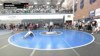 80 lbs Champ. Round 2 - Hunter Hartzell, Small Town Grims vs Tatum Dodge, J.E.T.