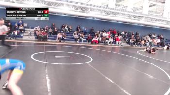 100 lbs Round 3 - Delilah Walker, Kearney vs Jacelyn Dewing, Waverly Girls