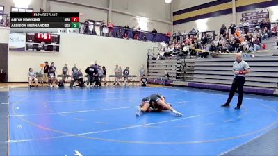 100 lbs Semis & 1st Wb (8 Team) - Allison Hernandez, Gilmer County vs Aniya Hawkins, Jordan