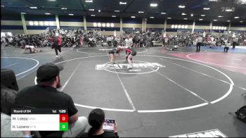 130 lbs Round Of 64 - Makynna Loepp, Legacy WC vs Hanelle Lozano, GT Wrestling