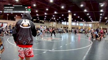 115 lbs Cons. Round 3 - Ty Bowser, Predator Wrestling vs Logan Henry, Rayne Wrestling Club