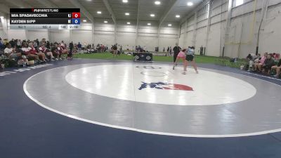 140 lbs Mia Spadavecchia, New Jersey vs Kayden Sipp, Nebraska
