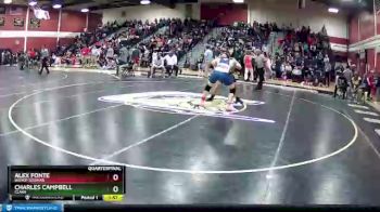 182 lbs Quarterfinal - Alex Fonte, Bishop Gorman vs Charles Campbell, Clark