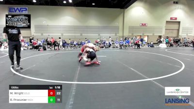 135 lbs Rr Rnd 5 - Micah Wright, Gold Rush Wrestling vs Brody Procunier, Michigan Premier WC - (B)