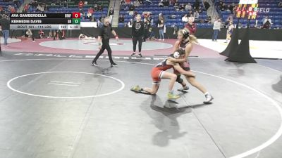 114 lbs Semifinal - Ava Gamberdella, Branford vs Kennedie Davis, Bridgewater-Raynham