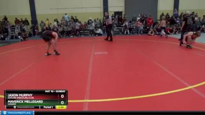 155 lbs Quarterfinal - Jaxon Murphy, Outlaw Wrestling Club vs Maverick Mellegard, Lennox